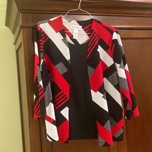 Size medium, Alfred Dunner jacket blouse